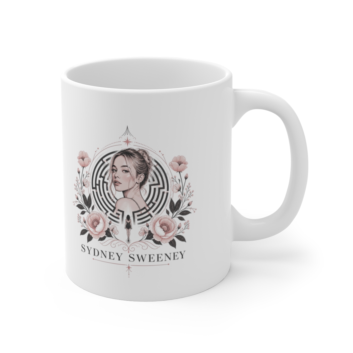 Sydney Sweeney "Euphoria." White Mug