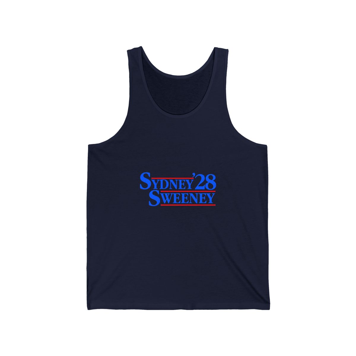 Sydney Sweeney For President 2028 Tank Top - alternate angle 2, merchandise