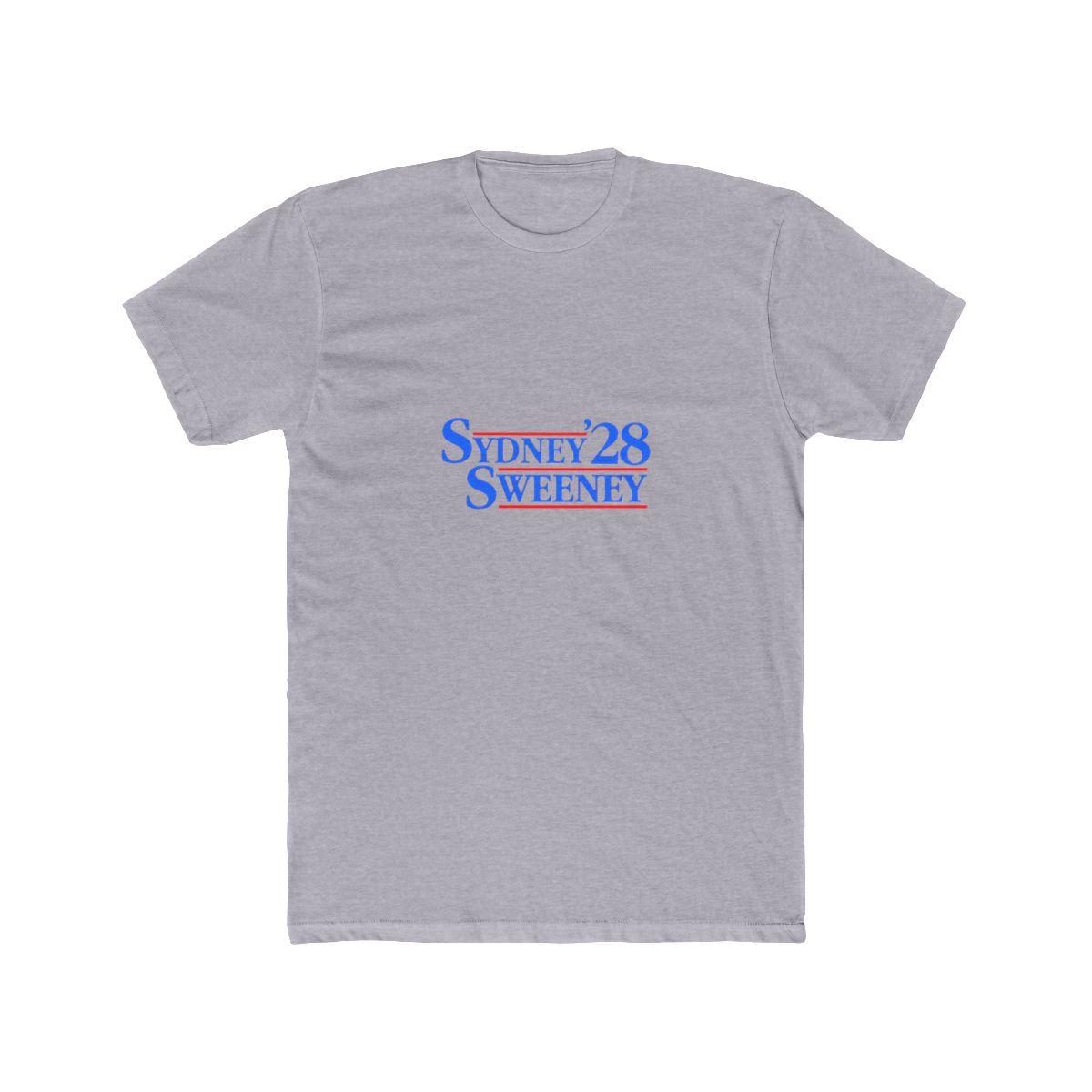Sydney Sweeney For President 2028 Long Sleeve T Shirt - alternate angle 2, merchandise