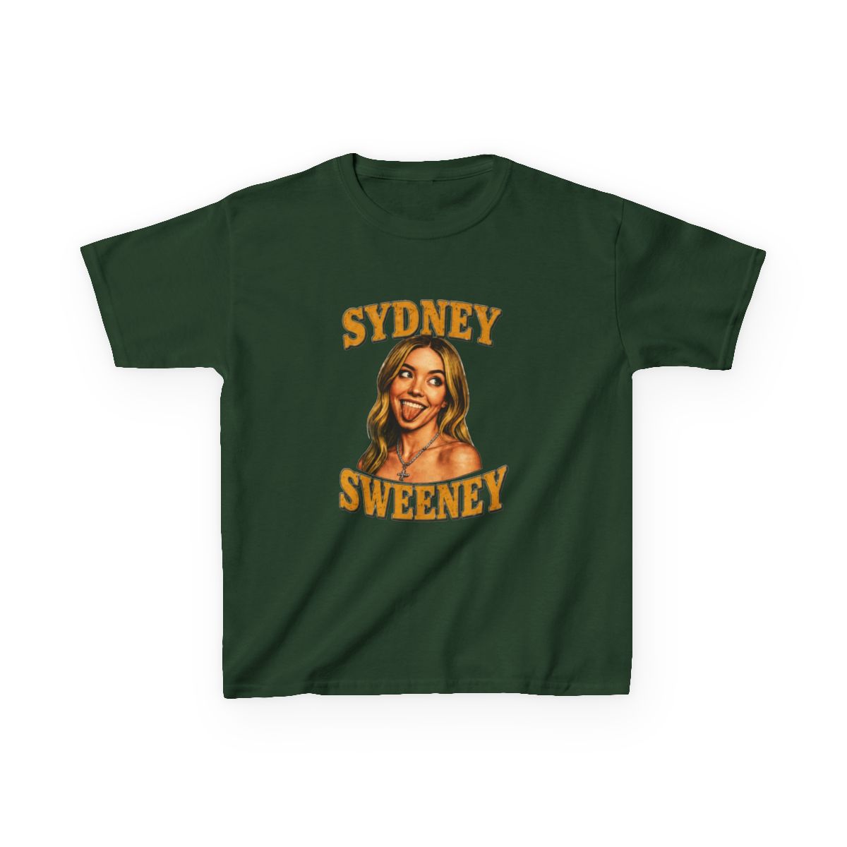 Sydney Sweeney Retro Kids T-Shirt - Official T-Shirts merchandise