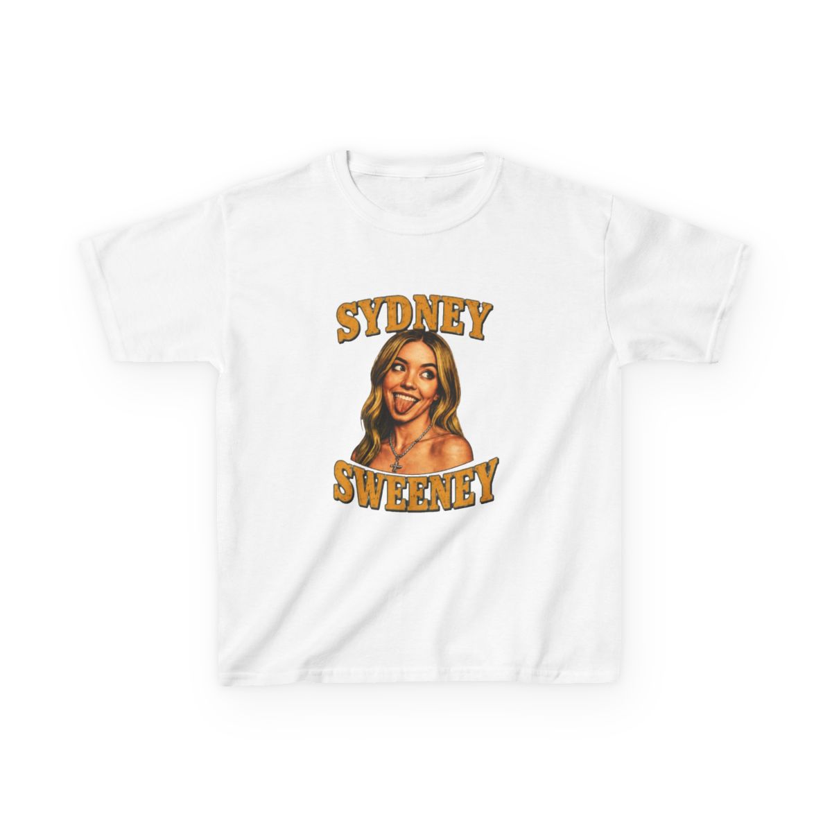 Sydney Sweeney Retro Kids T-Shirt
