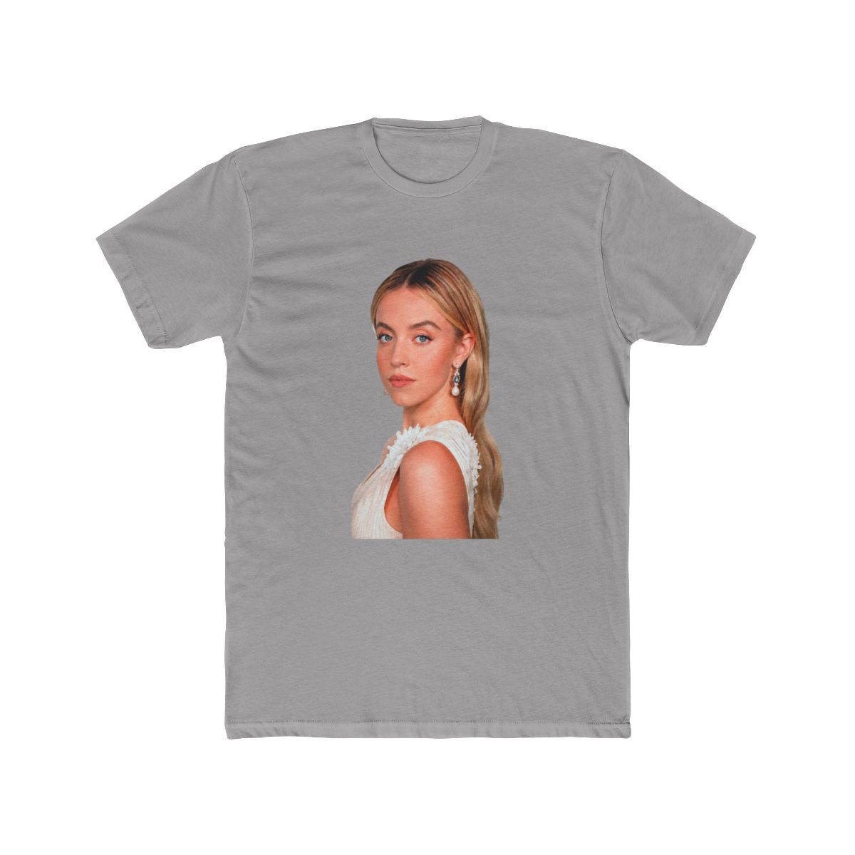 Sydney Sweeney white portrait T Shirt