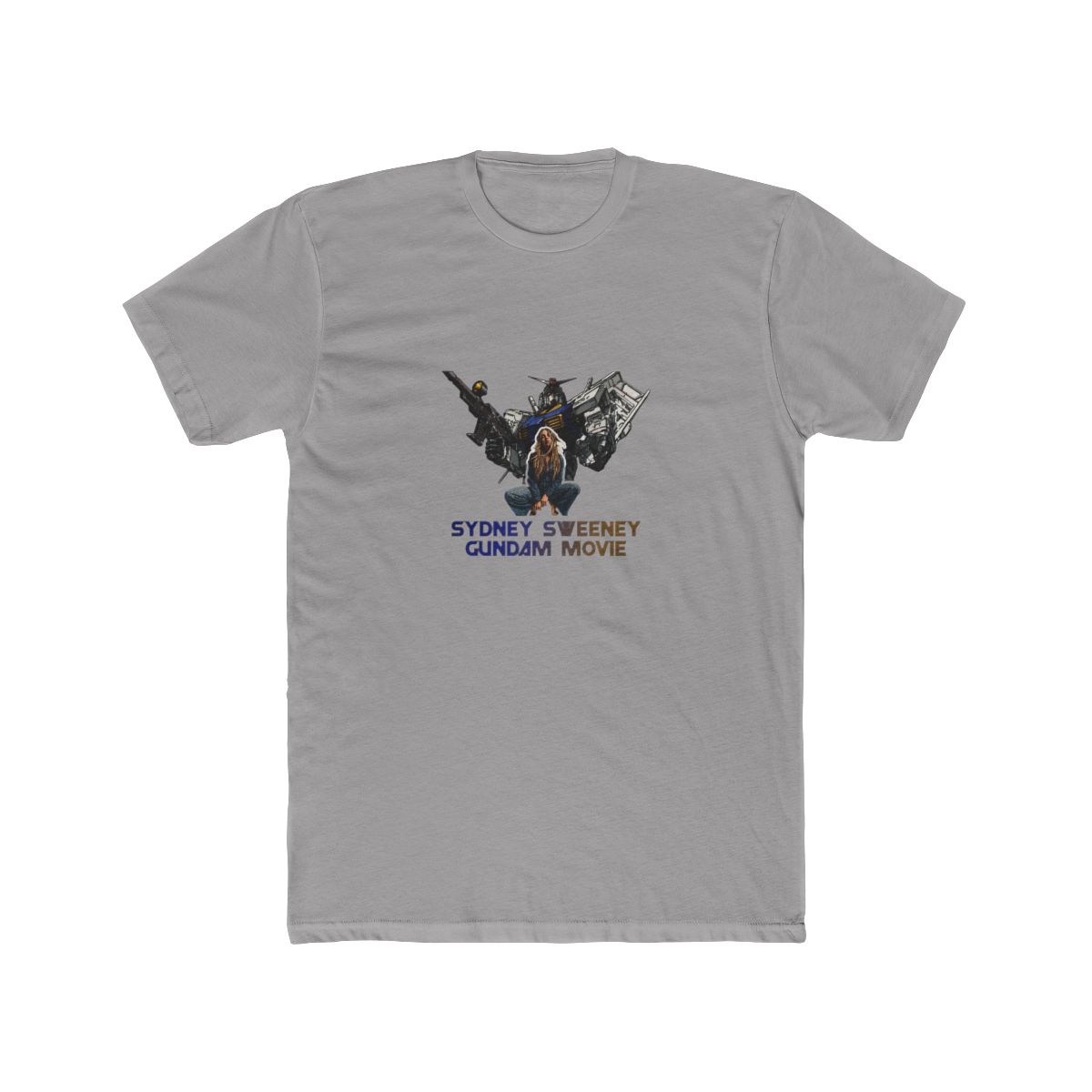 Sydney Sweeney Gundam Movie T Shirt - alternate angle 2, merchandise