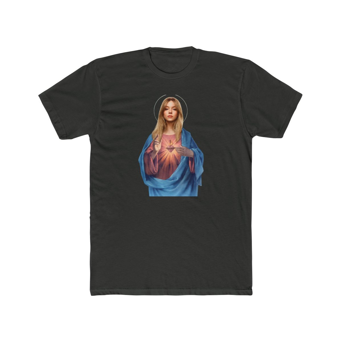 Holy Mary Sydney Sweeney T Shirt - alternate angle 3, merchandise