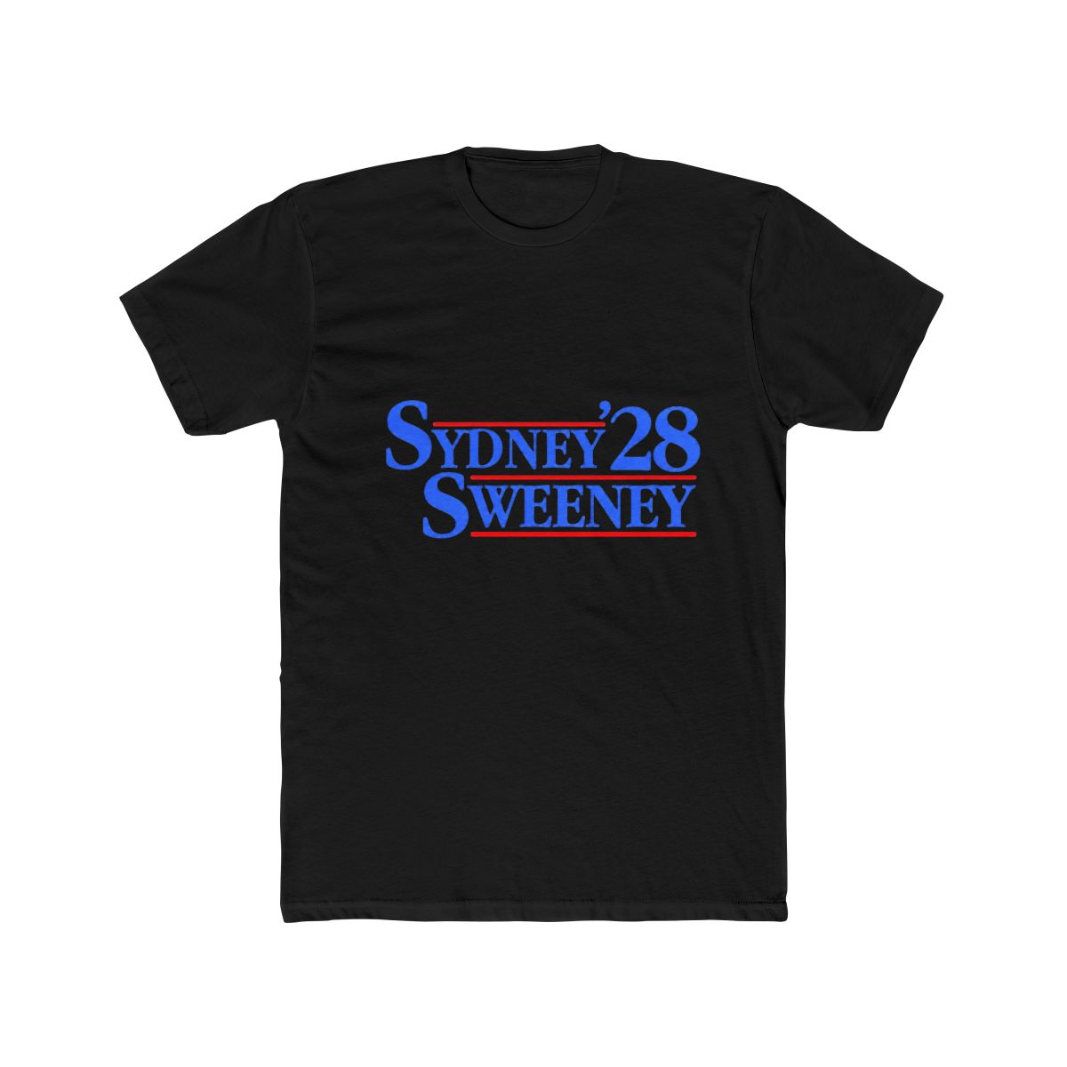 Sydney Sweeney For President 2028 T Shirt - alternate angle 3, merchandise