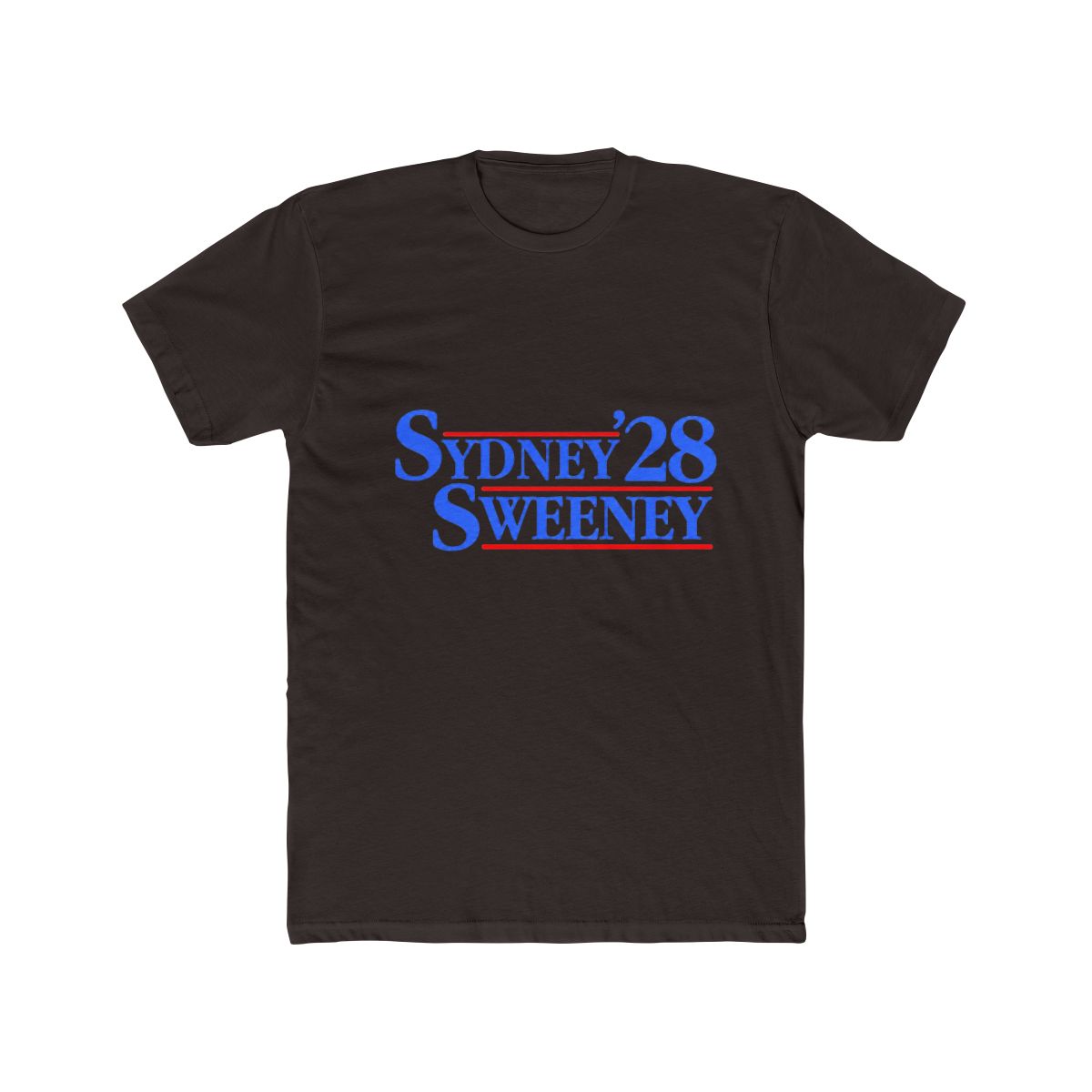 Sydney Sweeney For President 2028 T Shirt - alternate angle 2, merchandise