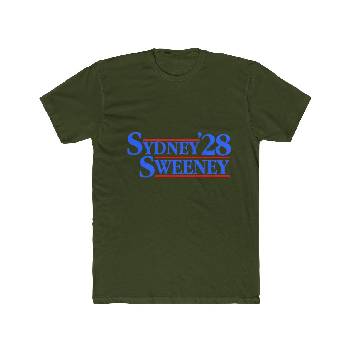 Sydney Sweeney For President 2028 T Shirt - alternate angle 5, merchandise