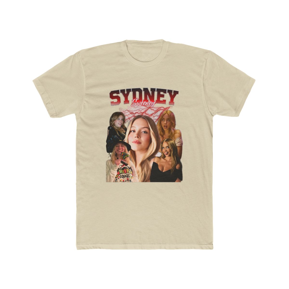 Sydney Sweeney Retro Style T Shirt - alternate angle 5, merchandise