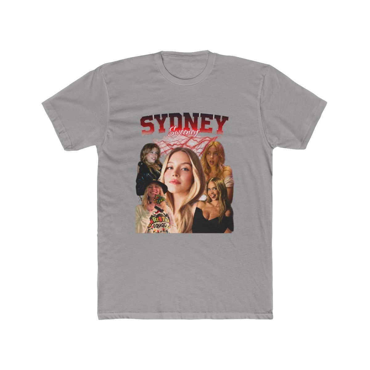 Sydney Sweeney Retro Style T Shirt - alternate angle 2, merchandise
